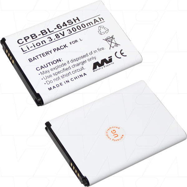 MI Battery Experts CPB-BL-64SH-BP1